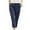 Navy, variant on Mgmyaa Womens Casual Tapered Capri Cargo Pants Loose Elastic Waist Ankle Cropped Trouser with Pockets
