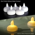 thumbnail image 4 of JANGSLNG 1 Set Flameless LED Tea Light Candles Warm White Battery Operated Tealight Candles for Holiday Home Party, 4 of 8