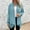 Sky Blue, variant on Jacenvly Womens Cardigan Sweaters Long Sleeve Solid Fall Coats For Women Soft Comfort Long Tops Casual Fashion Jacket Blouse