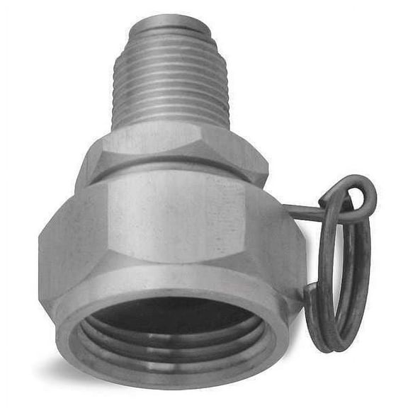Sani-Lav Nozzle and Hose Adapter,SS,3/4" x 3/8" N12S