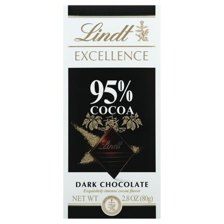 LINDT EXCELLENCE 95% Dark Chocolate - 2.8oz