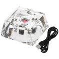 thumbnail image 1 of Decorative Mini Stand Led Light Base For Office Use Rock Crystal 5X5X2.5CM Rechargeable 1Pcs, 1 of 5