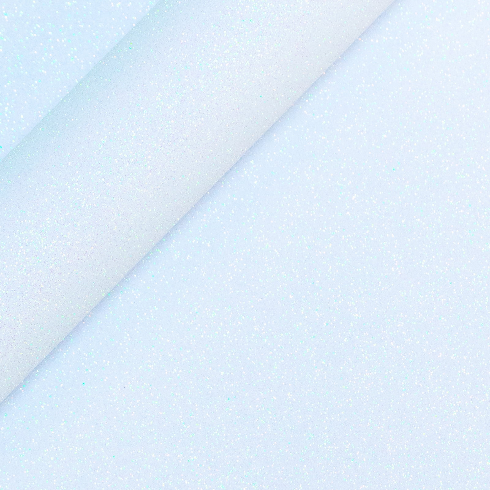 Siser Glitter Heat Transfer Vinyl 11.8"X60" Mega Roll-Rainbow White