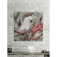 thumbnail image 3 of Marmont Hill Mh-Jultcn-55-C-32 32" X 32" "White Cockatoo Iii" Frameless Giclee Painting On, 3 of 6