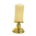 thumbnail image 4 of 2 Uds. de Velas Eléctricas Parpadeantes Sin Llama, Lámpara LED, Velas Votivas con Soporte, , Halloween, Bodas, Decoración Del Hogar, Adornos 7cmx16cm 7cmx18cm BLESIY Velas sin llama, 4 of 8