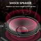 thumbnail image 5 of Altavoces portátiles Bluetooth con doble subwoofer, altavoces inalámbricos Bluetooth 5.0 con radio FM, sistema de sonido estéreo pequeño para el hogar y fiestas., 5 of 8