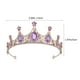 thumbnail image 2 of BRIGHTFUFU Boda Tiara Mujeres Diúdón Corona Boda de boda Corona Corona para cumpleaños, 2 of 7