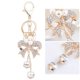 thumbnail image 2 of Cute Bow Keyring Key Chains For Car Female Bags White Organizes Keys 1Pcs, 2 of 5