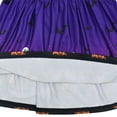 thumbnail image 3 of Girls' Dresses Kids Infant Fly Sleeves Cartoon Halloween Pumpkins Prints Custome Princess Dress Girls Casual Dresses,Size 6-7 Years, 3 of 4