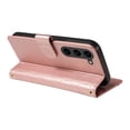 thumbnail image 3 of Crossbody Wallet Case for Samsung Galaxy S22, Credit Card Slots Elegant PU Leather Magnetic Closure Shoulder Strap Purse Phone Case Flip Kickstand Full Body Protection Cover for Women Girls, Rosegold, 3 of 13