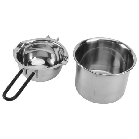 

2pcs Stainless Steel Butter Melt Bowl Chocolate Melting Pot Butter Candy Warmer