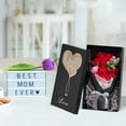 thumbnail image 4 of kkbbma under $5 Artificial Rose Bouquet Flower Petals Mother's Day Gifts for Women, Best Friend & Girlfriend, Birthday, Christmas Valentines Day from Daughter Son Husband, Artificial Flowers, 4 of 6