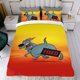thumbnail image 4 of Película Fixed Conjunto de sábanas temático, trío de piezas, cómodo y amigable con la piel, diseño único, regalo de decoración para el hogar para familiares, amigos y fans, 90 cm * 190 cm, 4 of 6