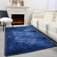 thumbnail image 7 of Lochas Soft Fluffy Rug Modern Shag Carpet Fuzzy Shaggy Rugs for Bedroom Indoor Modern Area Rugs,8'X10',Indigo, 7 of 7