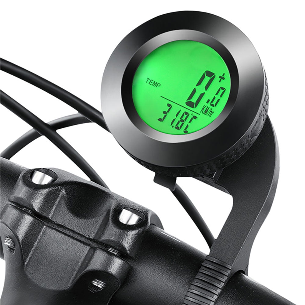 Wireless Bike Computer 3 Color Backlight Bicycle Bike Speedometer,AutoOn/Off Bicycle Computer,LCD Power Meter Cycling Computer,Waterproof Bicycle Speedometer,Mountain Bike Odometer Distance Tracker 