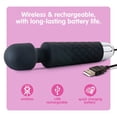 thumbnail image 4 of CUITING Mini Massage Wand - Strong Cordless Handheld Massager - Powerful - Memory Function & Great for Travel - Perfect on Back Legs Hand Pains and Sports Recovery -, 4 of 5