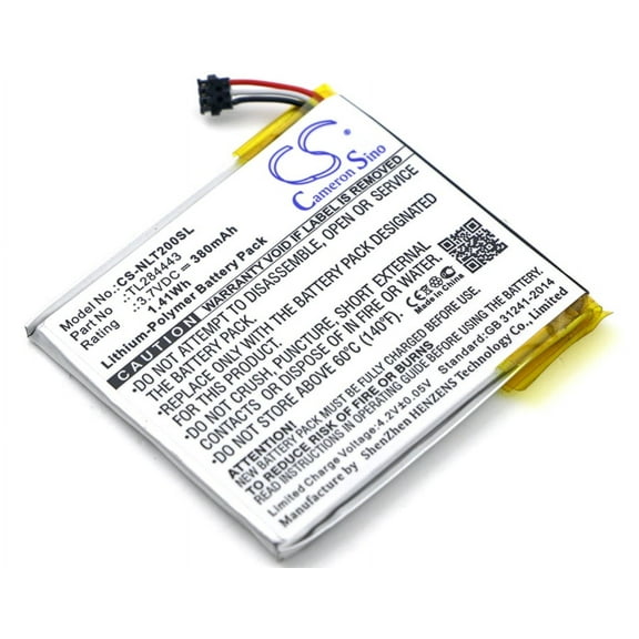 380mAh TL284443 GB-S10-284449-0100 Battery for Nest Learning Thermostat 2nd Generation Learning Thermostat 3rd Gen T3007ES