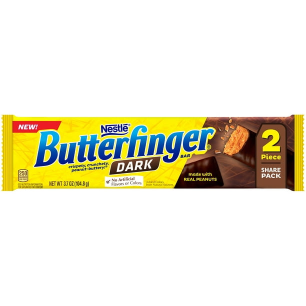 Butterfinger Dark Candy Bar 3.7 oz. Wrapper, Box of 18