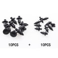thumbnail image 1 of Secure Your Fender Bumper Fairing Trim with 20 Pcs Black Fastener Clips, 1 of 2