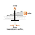 thumbnail image 4 of Kit con 3 piezas de nivelación para azulejos, Truper Truper SN-KIT3, 4 of 4