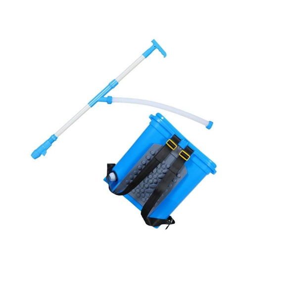 Guardoinrt Manual Spreader Fertilization Tool 25L for Height Adjustable Trees Corn Fruit Style A