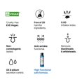 thumbnail image 5 of Q+A Vitamin A.C.E Cleansing Shower Oil mezcla de extractos y aceites de frutas ricos en vitaminas más un complejo de superalimentos que apoya la barrera cutánea mientras brinda una limpieza ultrasuave, 5 of 5