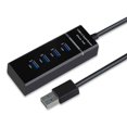 thumbnail image 1 of Expansión de alta velocidad portátil Multi USB 3.0 Hub 4 puertos 5Gbps USB Hub Splitter Adaptador Cable Yuarrent DZ4665-00, 1 of 2