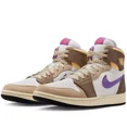 thumbnail image 2 of Ni - ke Air Jordan 1 High Zoom CMFT 2 'Palomino Wild Berry' Men's Sneakers DV1307-205, 2 of 5