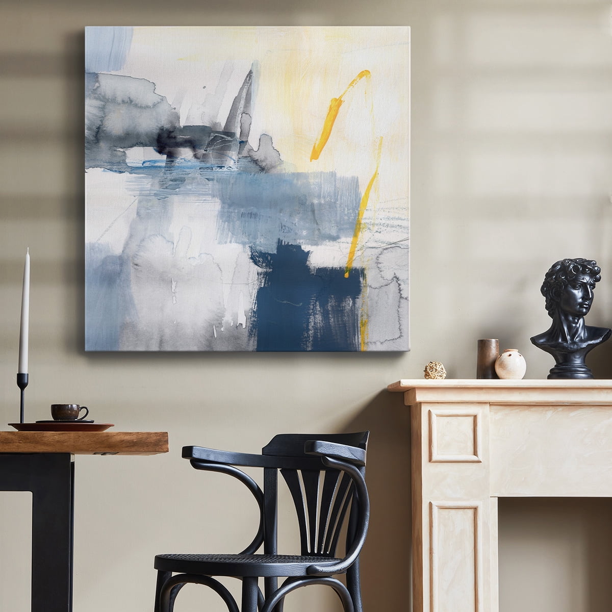 Wexford Home Raio I-Premium Gallery Wrapped Canvas, 32" x 32" - Ready to Hang