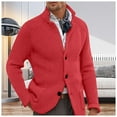 thumbnail image 2 of uikmnh Mens Sweater Sweater Coat for All Seasons Stylish and Comfortable Knitwear for Casual Outings Wear and Layering Elegant Design with Material Sweaters for Men Size:M, 2 of 4