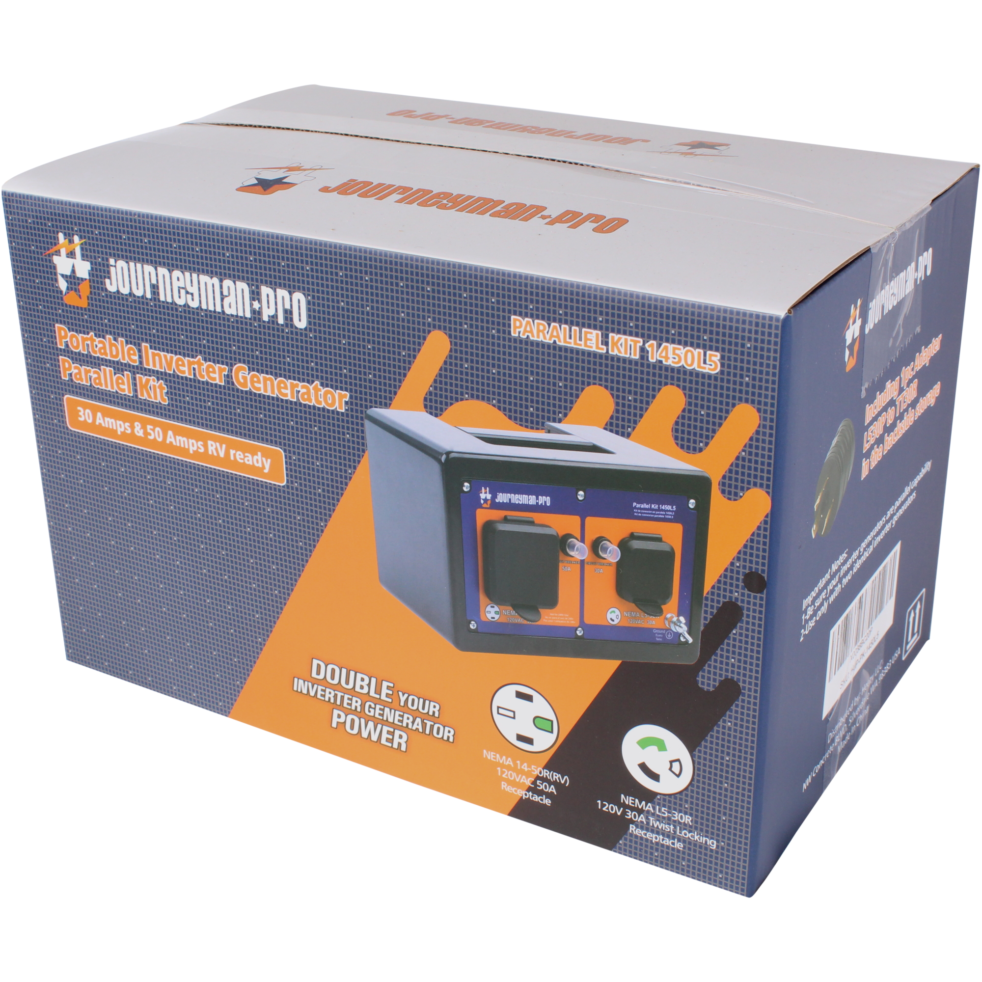 Journeyman Pro 1800W Electric Start Inverter Generator