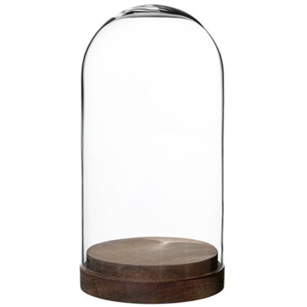 Ikea Glass dome with base, clear glass 828.8238.2210