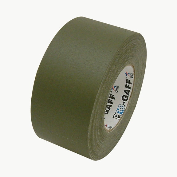 Pro Tapes Pro-Gaff Gaffers Tape: 3 in x 55 yds. (Olive Drab)