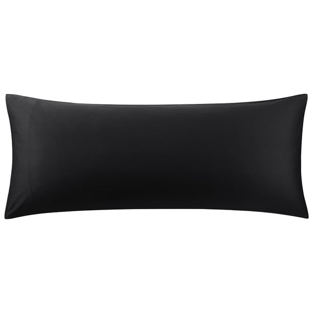 Funda de Almohada de 100% Algodón Suave Funda Almohada con Cierre de Sobre Funda Almohada de Cuerpo Larga y Transpirable