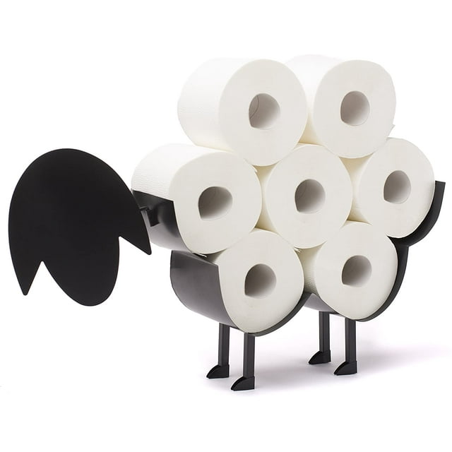 Porte-papier Hygiénique Mouton Noir