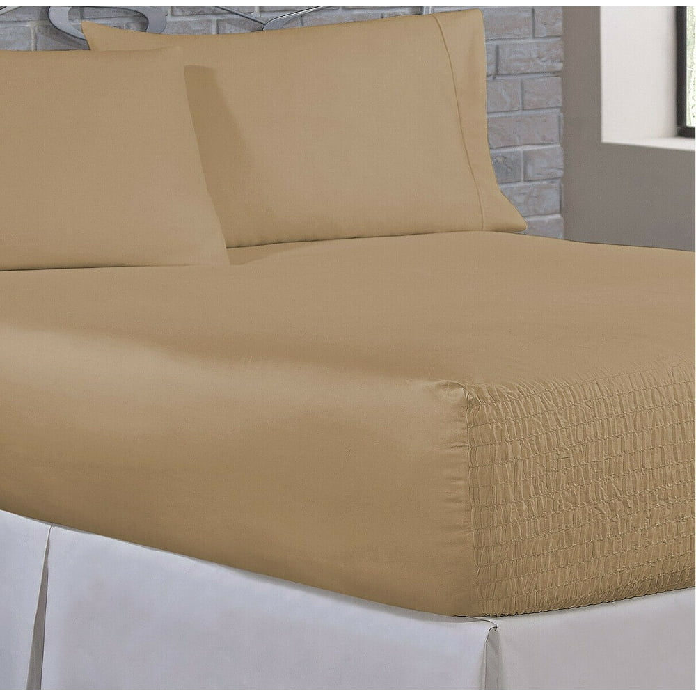 Bed Tite 1500 Thread Count Cotton Rich 6 Pieces Sheet Set Bedding (King)