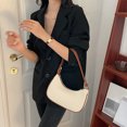 thumbnail image 3 of Bolso para Las Axilas Bolso Crescent para Mujer Bolso Hombro PU (Beige), 3 of 9