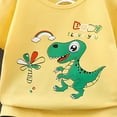 thumbnail image 3 of HCNTES 2nd Birthday Shirt Toddler Boy Two Year Old Birthday Outfit Short Sleeve Cotton T Shirt Clothes(Yellow,3-4 Years), 3 of 3
