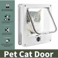 thumbnail image 3 of Clip magnético para gatos, clip para gatos fácil de instalar, adecuado para todas las mascotas, puertas corredizas manuales para mascotas en paredes/puertas de madera, 3 of 5