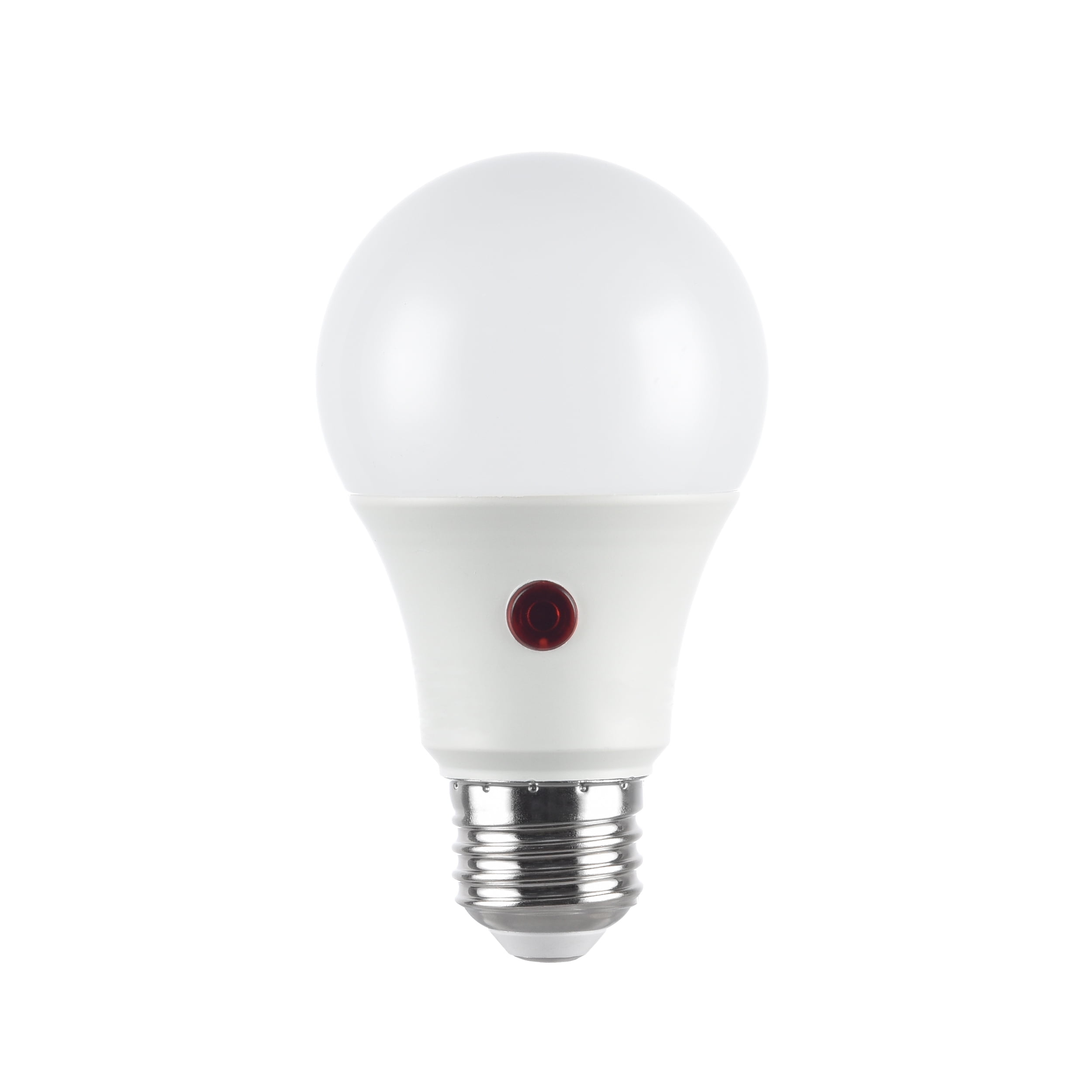 GREEN WATT Dusk to Dawn Light Sensor A19 LED General Purpose Light Bulb, 9 Watts (60W Equivalent), E26 Medium Base, Soft white, 50-Pack