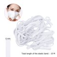 thumbnail image 4 of Bamboohart 10M 6mm DIY Springy Stretch Knitting Sewing Elastic Bands White, 4 of 6