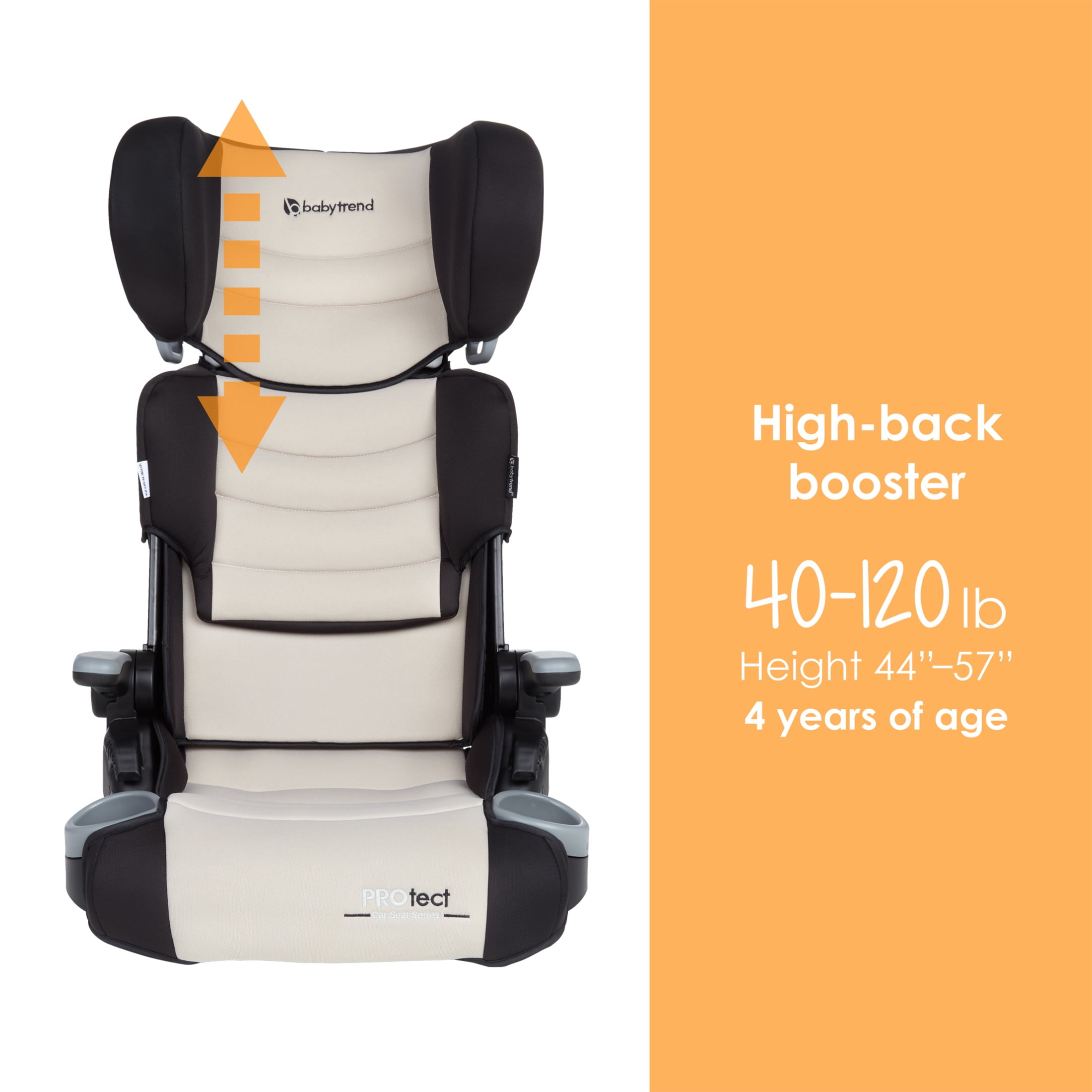 Baby Trend PROtect 2-in-1 Folding Booster Seat