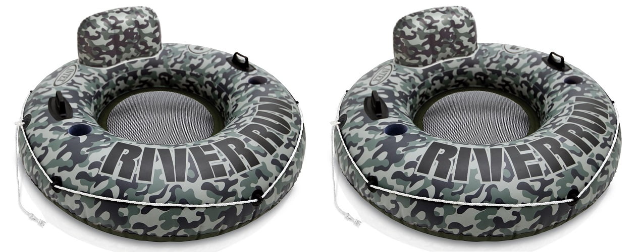 Intex Camo River Run 53-Inch Inflatable Tube - 2 Pack