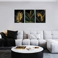 thumbnail image 3 of 3 Piece Wall Decor for Home, Oil Painting on Canvas Printing, Scenery Wall Art Modern Home Decor Artwork, Print Picture Paintings Framed, Picture Artwork For Living Room, Dinning Room, 3 of 6