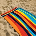 thumbnail image 4 of GFHFHITJ 100% Cotton Beach Towels | 1 Pack Of 30 X 60" Navy Pool Towels for Adults And Kids | Absorbent & Quick Dry Towels (Fish & Stripes)., 4 of 8