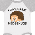thumbnail image 4 of Inktastic I give great hedgehugs with Cute Hedgehog Boys or Girls Baby Bodysuit, 4 of 5