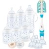 NUK Smooth Flow Anti Colic Baby Bottle Newborn Gift Set, Timeless