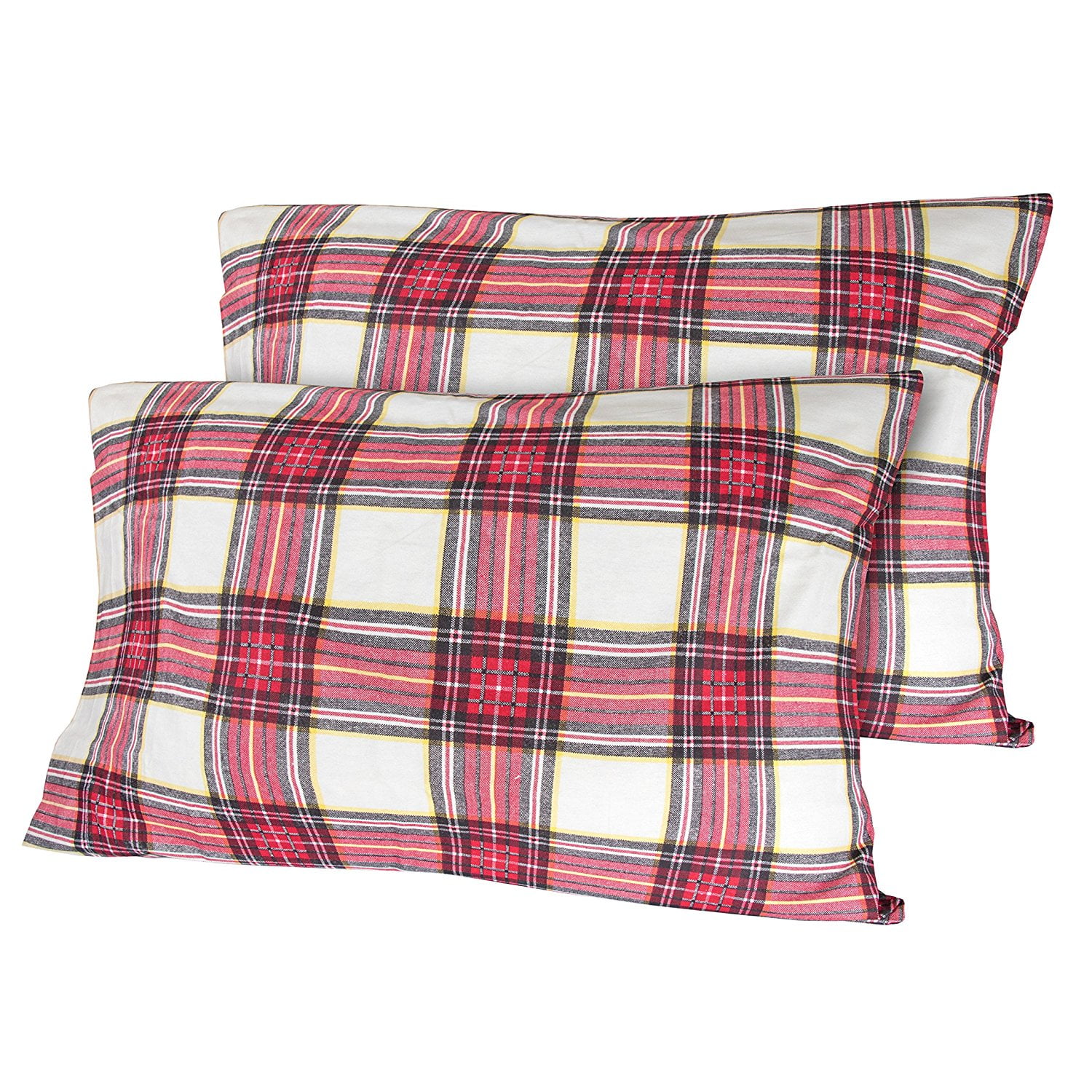 flannel pillow covers