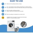 thumbnail image 3 of Washing Machine Cleaner Tablets, 36-Pack (18 Month Supply) for HE/Top/Front Load Washers - Removes Stubborn Pet Hair, Odors, Mold & Residue, Septic Safe & Fragrance Free (36 PACK), 3 of 7