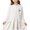 White, variant on Kids Bear Embroidered Crew Neck Long Sleeve Knitted Cardigan Casual Comfortable Coat For Kids